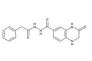 3-keto-N'-(2-phenylacetyl)-2,4-dihydro-1H-quinoxaline-6-carbohydrazide