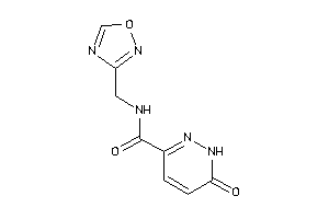 6-keto-N-(1,2,4-oxadiazol-3-ylmethyl)-1H-pyridazine-3-carboxamide