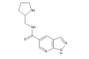 N-(pyrrolidin-2-ylmethyl)-1H-pyrazolo[3,4-b]pyridine-5-carboxamide