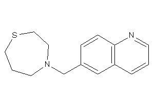 4-(6-quinolylmethyl)-1,4-thiazepane