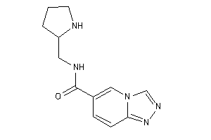 N-(pyrrolidin-2-ylmethyl)-[1,2,4]triazolo[4,3-a]pyridine-6-carboxamide