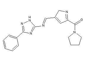 [3-[(3-phenyl-1H-1,2,4-triazol-5-yl)iminomethyl]-2H-pyrrol-5-yl]-pyrrolidino-methanone