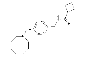 N-[4-(azocan-1-ylmethyl)benzyl]cyclobutanecarboxamide