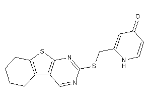 2-[(5,6,7,8-tetrahydrobenzothiopheno[2,3-d]pyrimidin-2-ylthio)methyl]-4-pyridone