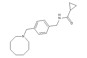 N-[4-(azocan-1-ylmethyl)benzyl]cyclopropanecarboxamide