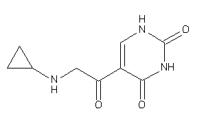 Image of 5-[2-(cyclopropylamino)acetyl]uracil