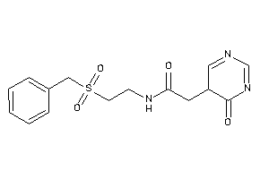 N-(2-benzylsulfonylethyl)-2-(4-keto-5H-pyrimidin-5-yl)acetamide