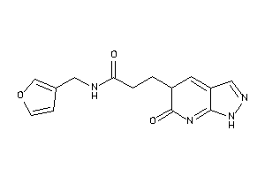 N-(3-furfuryl)-3-(6-keto-1,5-dihydropyrazolo[3,4-b]pyridin-5-yl)propionamide