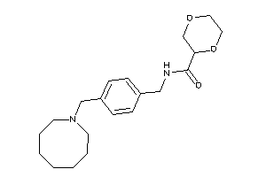 N-[4-(azocan-1-ylmethyl)benzyl]-1,4-dioxane-2-carboxamide