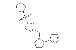 2-[1-[(2-pyrrolidinosulfonyl-2,3-dihydrofuran-5-yl)methyl]pyrrolidin-2-yl]-3H-pyrrole