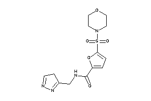 5-morpholinosulfonyl-N-(4H-pyrazol-3-ylmethyl)-2-furamide