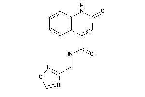 2-keto-N-(1,2,4-oxadiazol-3-ylmethyl)-1H-quinoline-4-carboxamide