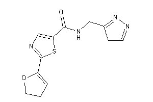 2-(2,3-dihydrofuran-5-yl)-N-(4H-pyrazol-3-ylmethyl)thiazole-5-carboxamide