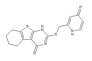 Image of 2-[(4-keto-1H-pyridin-2-yl)methylthio]-5,6,7,8-tetrahydro-1H-benzothiopheno[2,3-d]pyrimidin-4-one