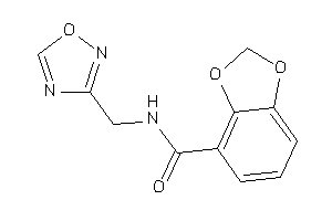 N-(1,2,4-oxadiazol-3-ylmethyl)-1,3-benzodioxole-4-carboxamide