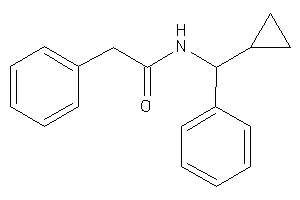 N-[cyclopropyl(phenyl)methyl]-2-phenyl-acetamide