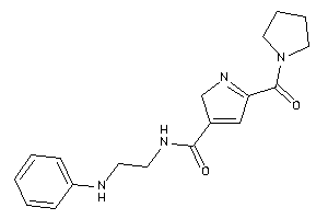 N-(2-anilinoethyl)-5-(pyrrolidine-1-carbonyl)-2H-pyrrole-3-carboxamide