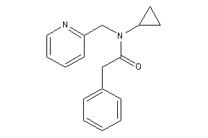 Image of N-cyclopropyl-2-phenyl-N-(2-pyridylmethyl)acetamide