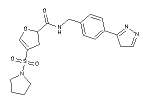 N-[4-(4H-pyrazol-3-yl)benzyl]-4-pyrrolidinosulfonyl-2,3-dihydrofuran-2-carboxamide