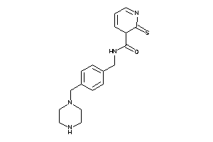 Image of N-[4-(piperazinomethyl)benzyl]-2-thioxo-3H-pyridine-3-carboxamide