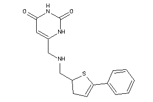 6-[[(5-phenyl-2,3-dihydrothiophen-2-yl)methylamino]methyl]uracil