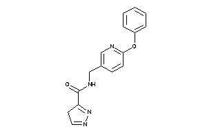 N-[(6-phenoxy-3-pyridyl)methyl]-4H-pyrazole-3-carboxamide