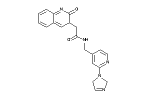 N-[[2-(3-imidazolin-1-yl)-4-pyridyl]methyl]-2-(2-keto-3H-quinolin-3-yl)acetamide