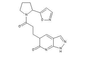 5-[3-(2-isoxazol-5-ylpyrrolidino)-3-keto-propyl]-1,5-dihydropyrazolo[3,4-b]pyridin-6-one