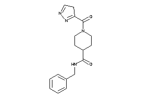 N-benzyl-1-(4H-pyrazole-3-carbonyl)isonipecotamide