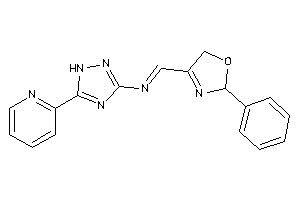 Image of (2-phenyl-3-oxazolin-4-yl)methylene-[5-(2-pyridyl)-1H-1,2,4-triazol-3-yl]amine