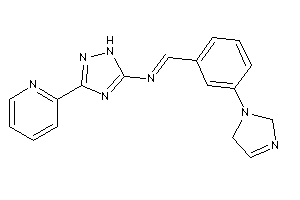 Image of [3-(3-imidazolin-1-yl)benzylidene]-[3-(2-pyridyl)-1H-1,2,4-triazol-5-yl]amine