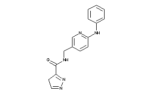 N-[(6-anilino-3-pyridyl)methyl]-4H-pyrazole-3-carboxamide