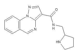 N-(pyrrolidin-2-ylmethyl)pyrazolo[1,5-a]quinazoline-3-carboxamide