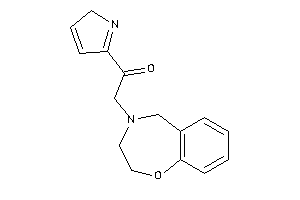 2-(3,5-dihydro-2H-1,4-benzoxazepin-4-yl)-1-(2H-pyrrol-5-yl)ethanone