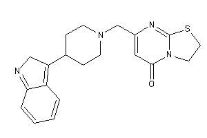 7-[[4-(2H-indol-3-yl)piperidino]methyl]-2,3-dihydrothiazolo[3,2-a]pyrimidin-5-one