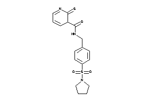 N-(4-pyrrolidinosulfonylbenzyl)-2-thioxo-3H-pyridine-3-carboxamide