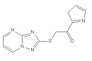 1-(3H-pyrrol-2-yl)-2-([1,2,4]triazolo[1,5-a]pyrimidin-2-ylthio)ethanone