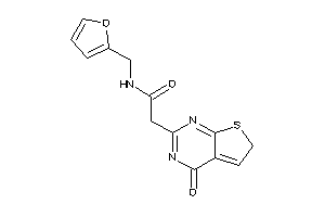 Image of N-(2-furfuryl)-2-(4-keto-6H-thieno[2,3-d]pyrimidin-2-yl)acetamide