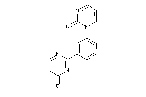 2-[3-(2-ketopyrimidin-1-yl)phenyl]-5H-pyrimidin-4-one