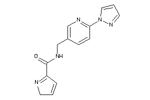 N-[(6-pyrazol-1-yl-3-pyridyl)methyl]-2H-pyrrole-5-carboxamide