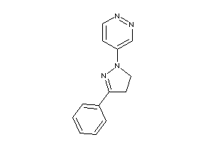 4-(3-phenyl-2-pyrazolin-1-yl)pyridazine