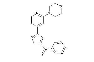 [5-(2-morpholino-4-pyridyl)-2H-pyrrol-3-yl]-phenyl-methanone