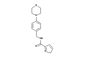 N-(4-morpholinobenzyl)-2H-pyrrole-5-carboxamide