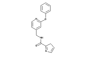 N-[(2-phenoxy-4-pyridyl)methyl]-3H-pyrrole-2-carboxamide