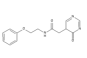 2-(4-keto-5H-pyrimidin-5-yl)-N-(2-phenoxyethyl)acetamide