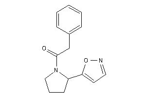 1-(2-isoxazol-5-ylpyrrolidino)-2-phenyl-ethanone