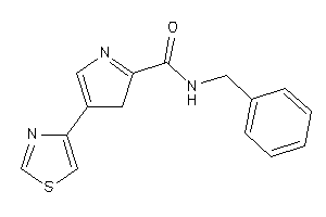 N-benzyl-4-thiazol-4-yl-3H-pyrrole-2-carboxamide