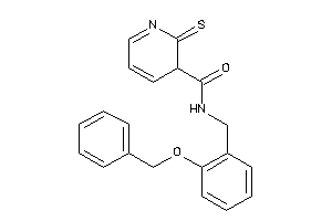 N-(2-benzoxybenzyl)-2-thioxo-3H-pyridine-3-carboxamide