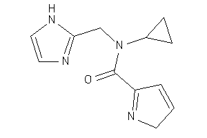 N-cyclopropyl-N-(1H-imidazol-2-ylmethyl)-2H-pyrrole-5-carboxamide