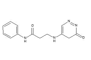 3-[(3-keto-4H-pyridazin-5-yl)amino]-N-phenyl-propionamide